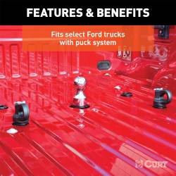 CURT - CURT 60628 OEM Puck System 3" Gooseneck Ball Chevy/Ford/GMC/Nissan/RAM 30K - Image 6