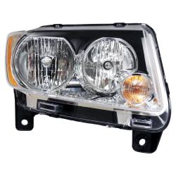Crown Automotive Jeep Replacement - Crown 55079378AE Right Headlight Assembly for 11-13 Jeep Grand Cherokee WK2 - Image 1