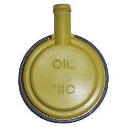 Crown Automotive Jeep Replacement - Crown J3220248 Yellow Plastic Oil Filler Cap for 71-91 Jeep 5.0L 5.9L - Image 1