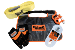 Mile Marker - Mile Marker 19-00100 10K Off Road Winch Accessory Kit w/15' Strap/Gloves/Blocks - Image 13