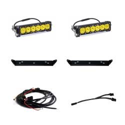 Baja Designs - Baja Designs 448064 OnX6+ 10" Dual Behind Grille Light Bar for 21+ Ford Raptor - Image 1