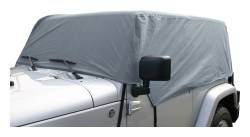 RT Offroad - RT Offroad CC10509 Water-Resistant Gray Cab Cover for 07-18 Jeep Wrangler JK 2DR - Image 1