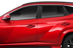 Husky Liners - Husky Liners 2884068 Low Profile Ventvisor Deflector Smoke w/Chrome Trim Outside - Image 3