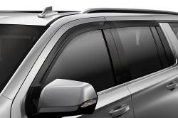 Husky Liners - Husky Liners 2857037 Low Pro Ventvisor Deflector Matte Black Outside Mount 4Pc - Image 1