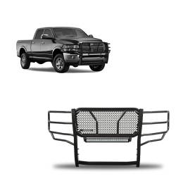 Black Horse Off Road - Black Horse RU-DORA10-B-KIT Rugged-HD Grille Guard w/20"LED for RAM 2500/3500 - Image 1