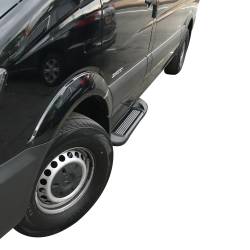 Black Horse Off Road - Black Horse TR-F53596 Transporter Running Boards Black for Ford E-Series/Wagon - Image 2