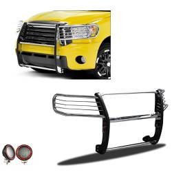 Black Horse Off Road - Black Horse 17A098900MSS-PLFR SS Grille Guard w/LED for Sequoia/Tundra - Image 2
