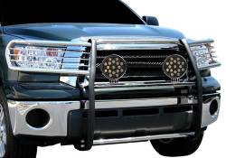 Black Horse Off Road - Black Horse 17A098900MSS-PLB SS Grille Guard w/LED for Sequoia/Tundra - Image 2