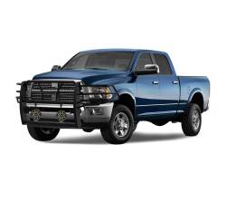Black Horse Off Road - Black Horse RU-DORA10-B-PLB Rugged-HD Grille Guard w/7.0" Blk for RAM 2500/3500 - Image 2