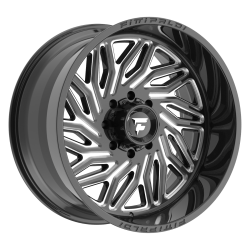 Fittipaldi Off Road - Fittipaldi Off Road FA13 24x12 6x5.5/135 -44mm Black/Milled FA13-241263539N44BM - Image 1