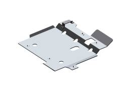 Asfir 4x4 - Asfir 4x4 544166 Chevy/GMC Crew Cab Pickup 5.3 Transfer Case Skid Plate - Image 2