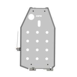 Asfir 4x4 - Asfir 4x4 599858 Transmission/Engine Skid Plate 23-26 Ford F250/F350 7.3L Gas - Image 3
