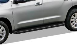 APS - APS IRunning Running Boards Black for 08-22 Toyota Sequoia IB20RIC6B - Image 1
