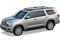 APS - APS IRunning Running Boards Black for 08-22 Toyota Sequoia IB20RIC6B - Image 2