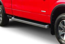 APS - APS IRunning Running Boards Polish 04-14 Ford F150 Extended IB06RAG6A - Image 1