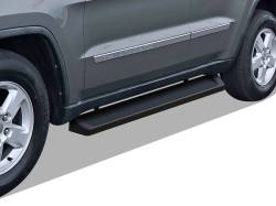 APS - APS IRunning Running Boards Black for 11-22 Grand Cherokee WK2 IB10RIF4B - Image 1
