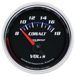AutoMeter - AutoMeter 6192 Cobalt Electric Volt Meter Gauge 8-18V 2-1/16" - Image 1