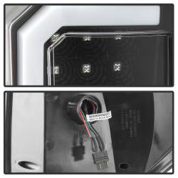 Spyder Auto - Spyder Auto 5085368 Black LED Light Bar Taillights/Clear for 07-13 Toyota Tundra - Image 3