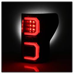 Spyder Auto - Spyder Auto 5085368 Black LED Light Bar Taillights/Clear for 07-13 Toyota Tundra - Image 5
