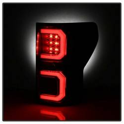 Spyder Auto - Spyder Auto 5085368 Black LED Light Bar Taillights/Clear for 07-13 Toyota Tundra - Image 6