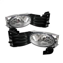 Spyder Auto - Spyder Auto 5022035 Black/Clear Fog Lights for 08-09 Honda Accord - Image 1