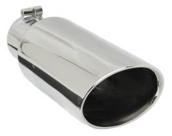 Gibson Performance Exhaust - Gibson Performance 3.5" Polished 304 Stainless Exhaust Tip 500437 - Image 1
