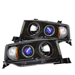 Spyder Auto - Spyder Auto 5011893 Black/Clear LED Halo Projector Headlights for 04-06 Scion xB - Image 1