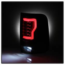 Spyder Auto - Spyder Auto 5084170 Black/Clear LED Light Bar Taillights for 04-08 Ford F150 - Image 5