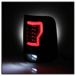 Spyder Auto - Spyder Auto 5084170 Black/Clear LED Light Bar Taillights for 04-08 Ford F150 - Image 6