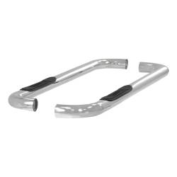 ARIES - ARIES 205000-2 Side Bars 3" Nerf Bar Polished Stainless Steel - Image 2