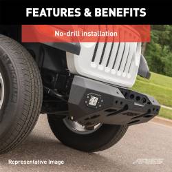 ARIES - ARIES 2082044 TrailChaser Front Bumper for 07-18 Jeep Wrangler JK - Image 3