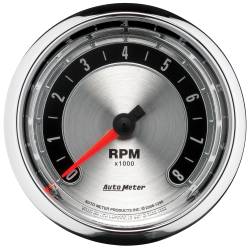 AutoMeter - AutoMeter 1298 American Muscle In-Dash Tachometer Gauge 8000RPM 3-3/8" - Image 1