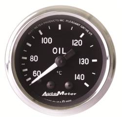 AutoMeter - AutoMeter 201008 Cobra Mechanical Oil Temp Gauge 60-140 °C/8' 2-1/16" - Image 1