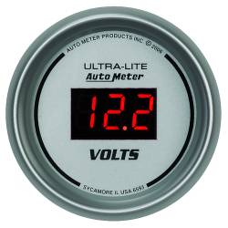AutoMeter - AutoMeter 6593 Ultra-Lite Volt Meter Gauge 8-18V 2-1/16" - Image 1