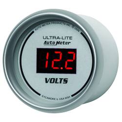AutoMeter - AutoMeter 6593 Ultra-Lite Volt Meter Gauge 8-18V 2-1/16" - Image 2