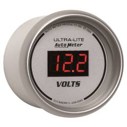 AutoMeter - AutoMeter 6593 Ultra-Lite Volt Meter Gauge 8-18V 2-1/16" - Image 3