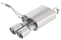 Borla - Borla 11915 S-Type Axle-Back Exhaust Dual Center RR Exit for 14-24 Mini Cooper S - Image 1