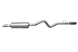 Gibson Performance Exhaust - Gibson 316593 Aluminized Cat-Back Performance Exhaust System Single Rear - Image 1