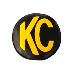 KC Hilites - KC HiLiTES 5102 Soft Light 6" Vinyl Black/Yellow KC Cover - Image 1