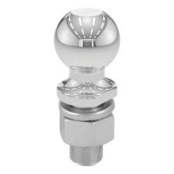 CURT - CURT 40078 2-5/16" Trailer Ball 1-1/4" x 2-5/8" Shank 15000 lbs Chrome Packaged - Image 1