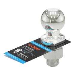 CURT - CURT 40055 2-5/16" Trailer Ball 1-1/4" x 2-5/8" Shank 15000 lbs Stainless - Image 2