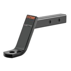 CURT - CURT 45240 Dual-Length Ball Mount 2" Shank 7500 lbs 6" Drop 9.25" Or 12.25" Long - Image 1