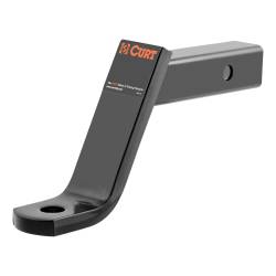CURT - CURT 45070 Class-3 Ball Mount 2" Shank 7500 lbs 6" Drop 9-1/4" Long - Image 1