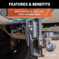 CURT - CURT 45932 Rebellion XD Tongue & Hitch Lock Set - Image 3