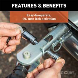 CURT - CURT 70005 Rambler Tow Bar Lock Set - Image 3
