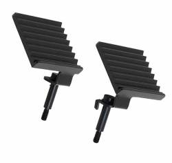 Fishbone Offroad - Fishbone Offroad FB21040 Foot Pegs Set Black for 07-18 Jeep Wrangler JK - Image 1