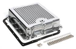 Trans-Dapt Performance - Trans-Dapt 9107 Polished Aluminum Transmission Pan Finned GM 700R4/4L60 - Image 58