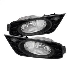 Spyder Auto - Spyder Auto 5020727 Black/Clear Fog Lights w/Switch - Image 1