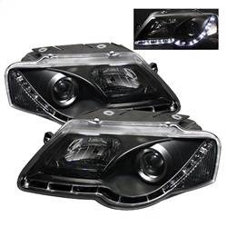 Spyder Auto - Spyder Auto 5012326 Projector Style Black Headlights/Clear for 06-08 Passat - Image 1