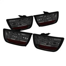 Spyder Auto - Spyder Auto 5032201 LED Taillights Chrome/Smoke for 10-13 Chevy Camaro - Image 1